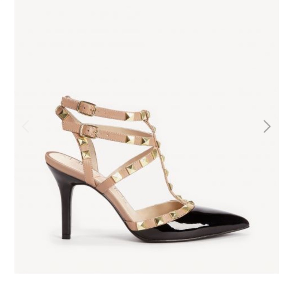Rock studded heels